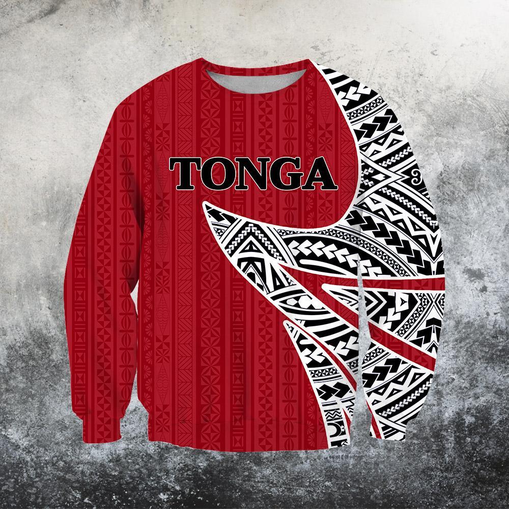 Tonga Coat Of Arms Polynesian Hoodie - Warrior Sytle NNK 1212-Apparel-NNK-Hoodie-S-Vibe Cosy™