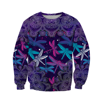 Beautiful Dragonfly 3D All Over Printed Shirts JJ300305-Apparel-TA-T-Shirt-S-Vibe Cosy™