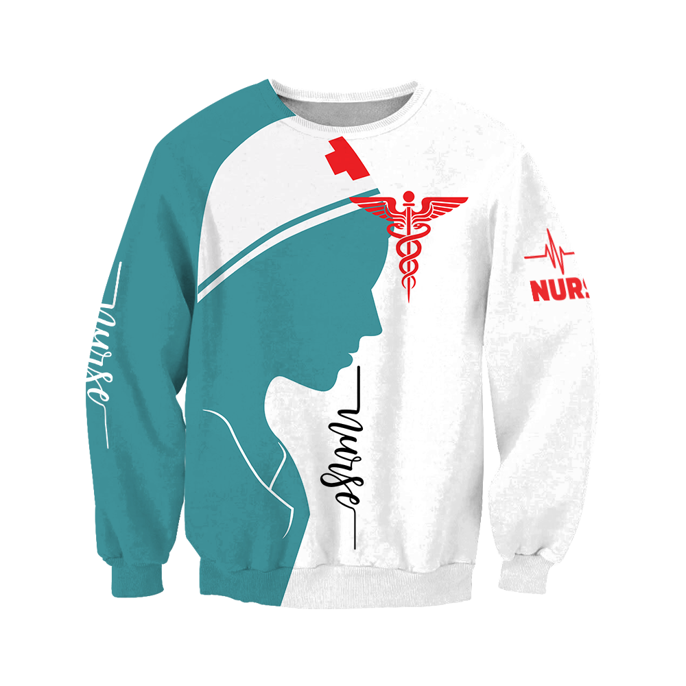 Beautiful Nurse 3D All Over Printed Shirts For Men and Women-Apparel-TT-Sweatshirts-S-Vibe Cosy™