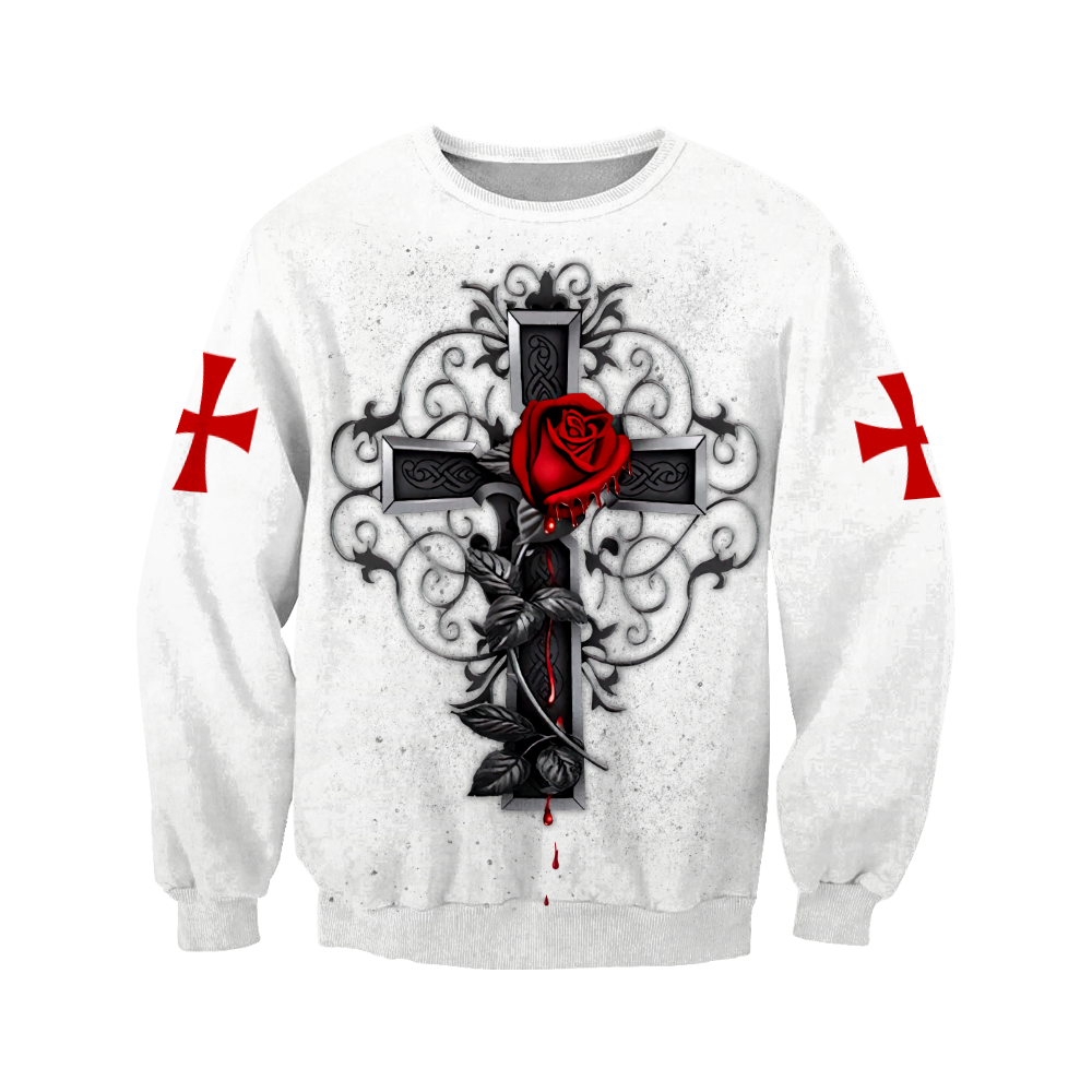 Knight God Jesus 3D All Over Printed Shirt Hoodie For Men And Women JJ240303-Apparel-MP-Sweatshirt-S-Vibe Cosy™