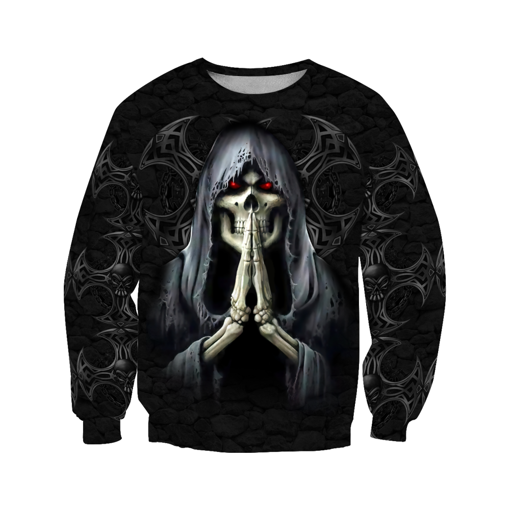October Guy Skull 3D All Over Printed Shirts JJW28102004