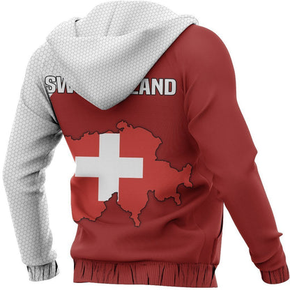Switzerland Map Special Hoodie NNK13-Apparel-NNK-Hoodie-S-Vibe Cosy™