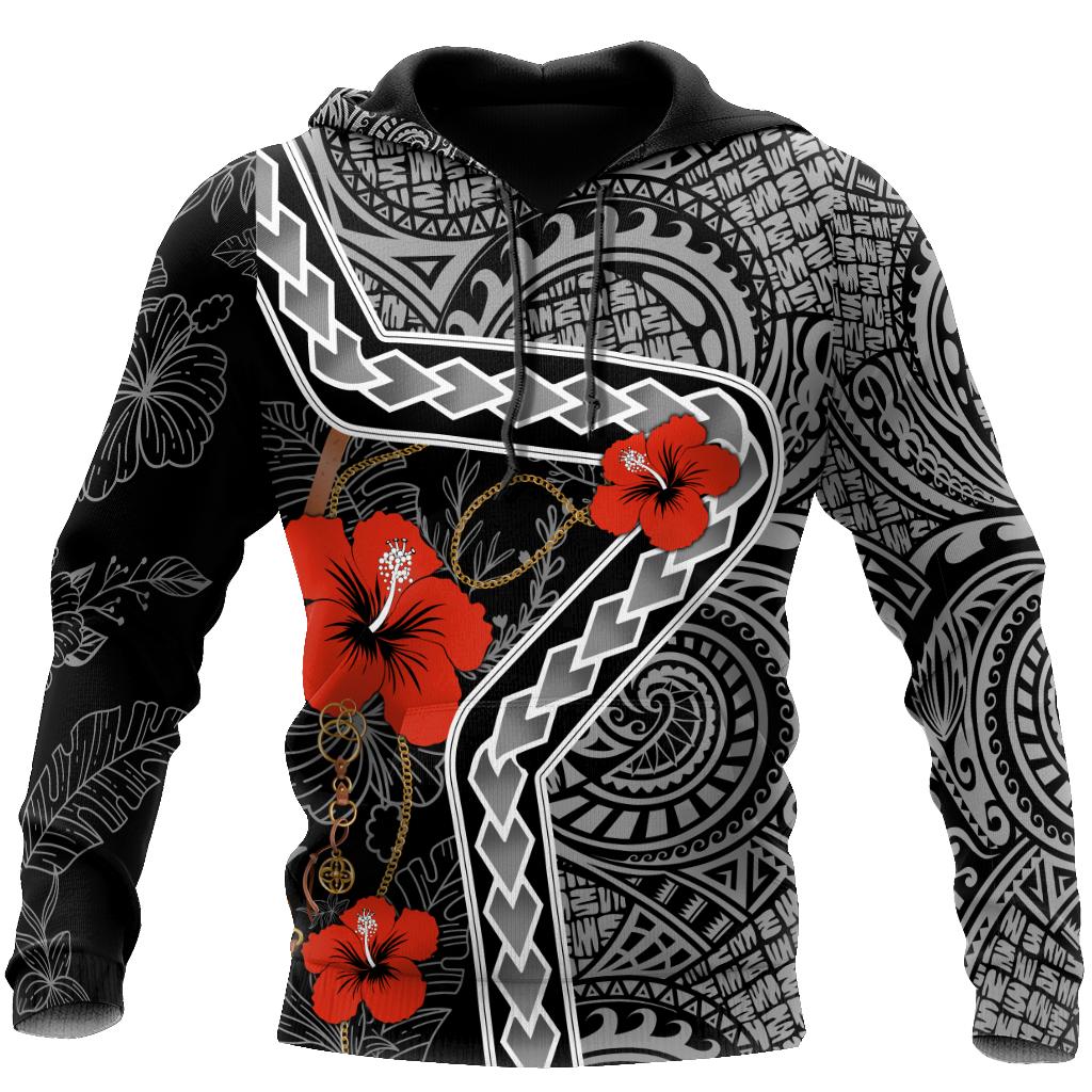 Amazing Polynesian Tattoo Hoodie-ML-Apparel-ML-Hoodie-S-Vibe Cosy™