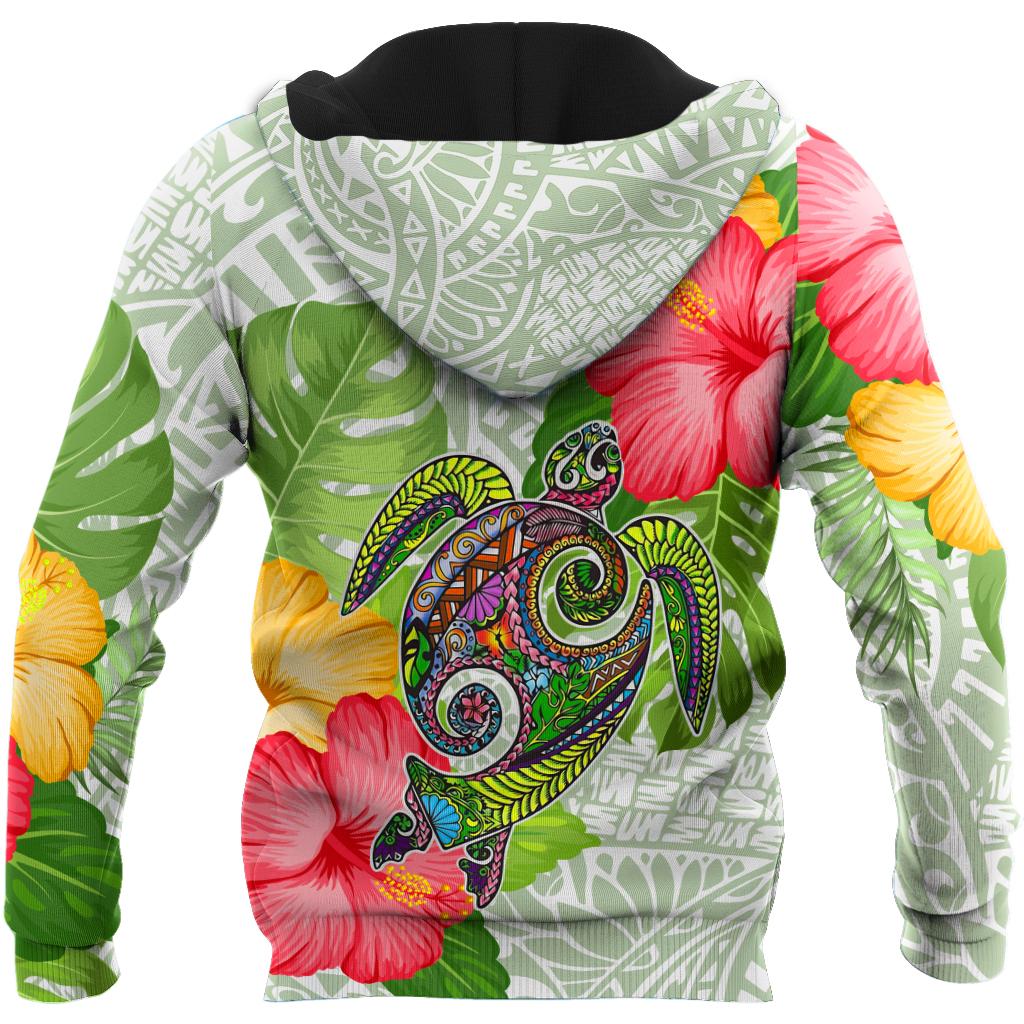 Amazing Fall In The Wave Polynesian 3D Over Printed Hoodie Tshirt for Men and Women-ML