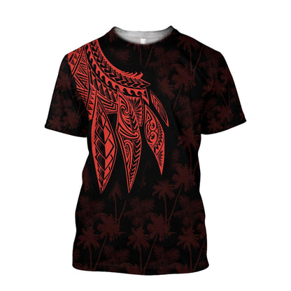 Amazing Polynesian Wing Tattoo Hoodie for Men and Women-ML
