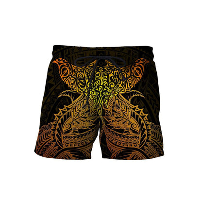 Amazing Polynesian Ray Tattoo Hoodie for Men and Women-ML