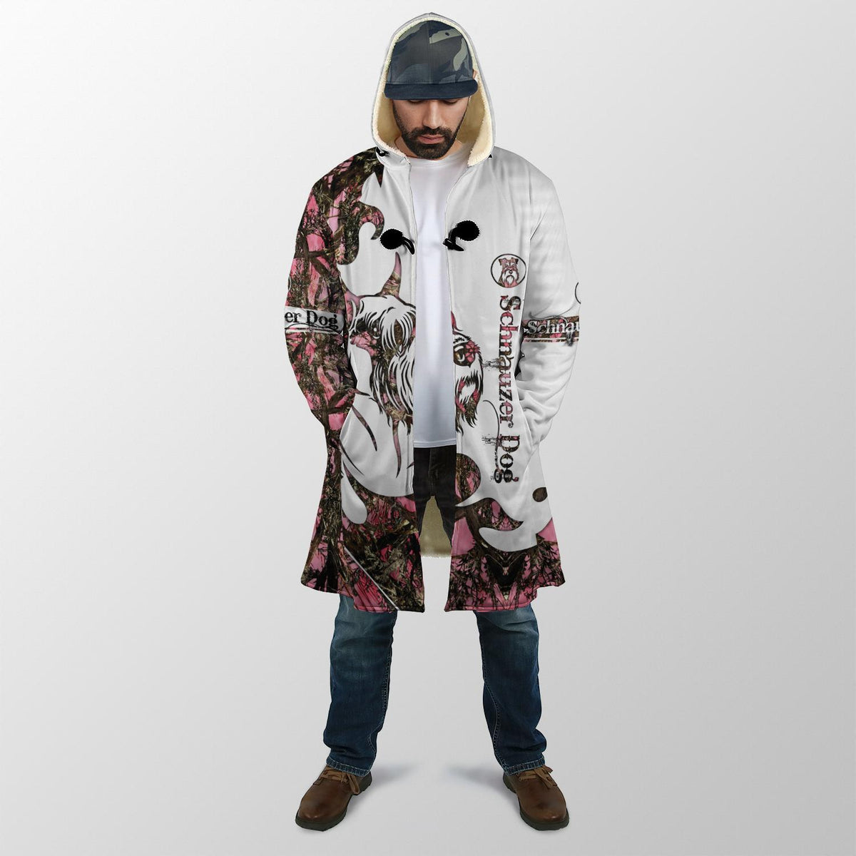 Schnauzer Dog 3D All Over Printed shirt & short for men and women PL