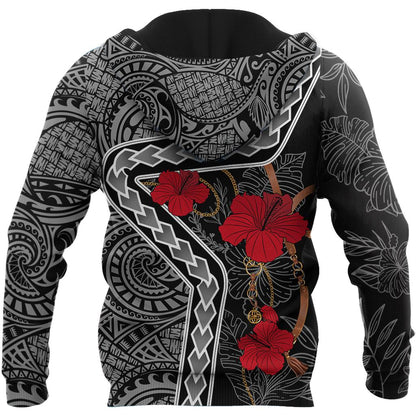 Amazing Polynesian Red Tattoo II Customize 3D All Over Printed Shirts For Men And Women