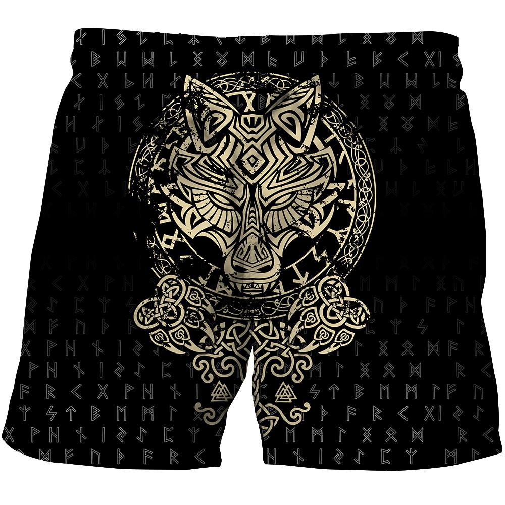 Viking Wolf Fenrir All 3D Over Printed Unisex Hoodie ML