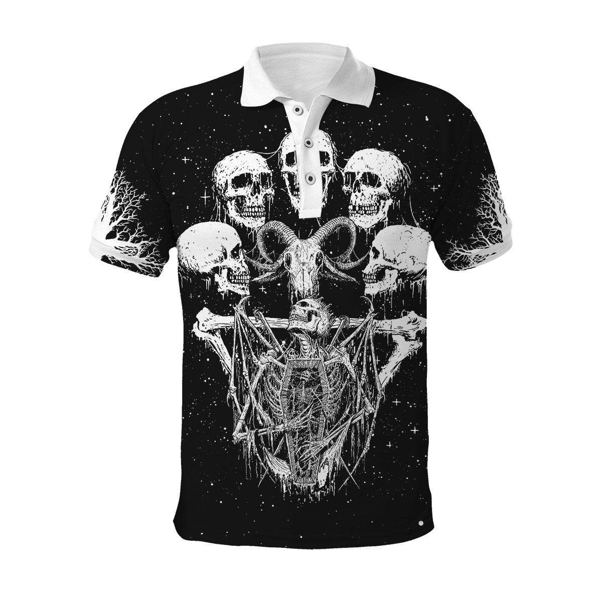 Dark Art Satanic Skull Hoodie For Men And Women JJWST13102002