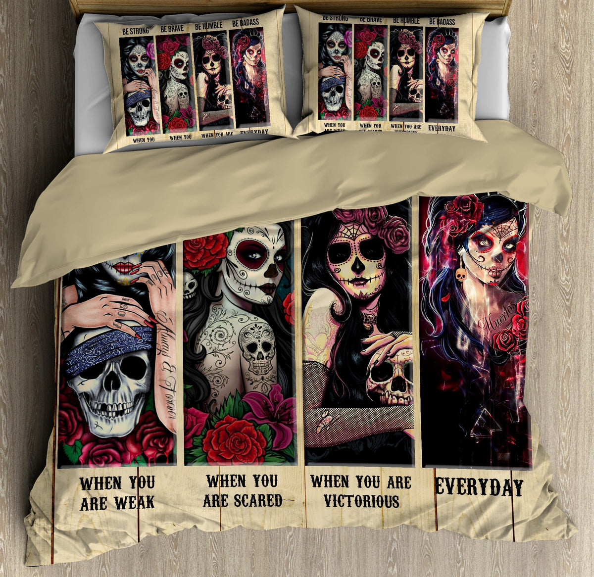 Skull Girls Art Bedding Set AM112023