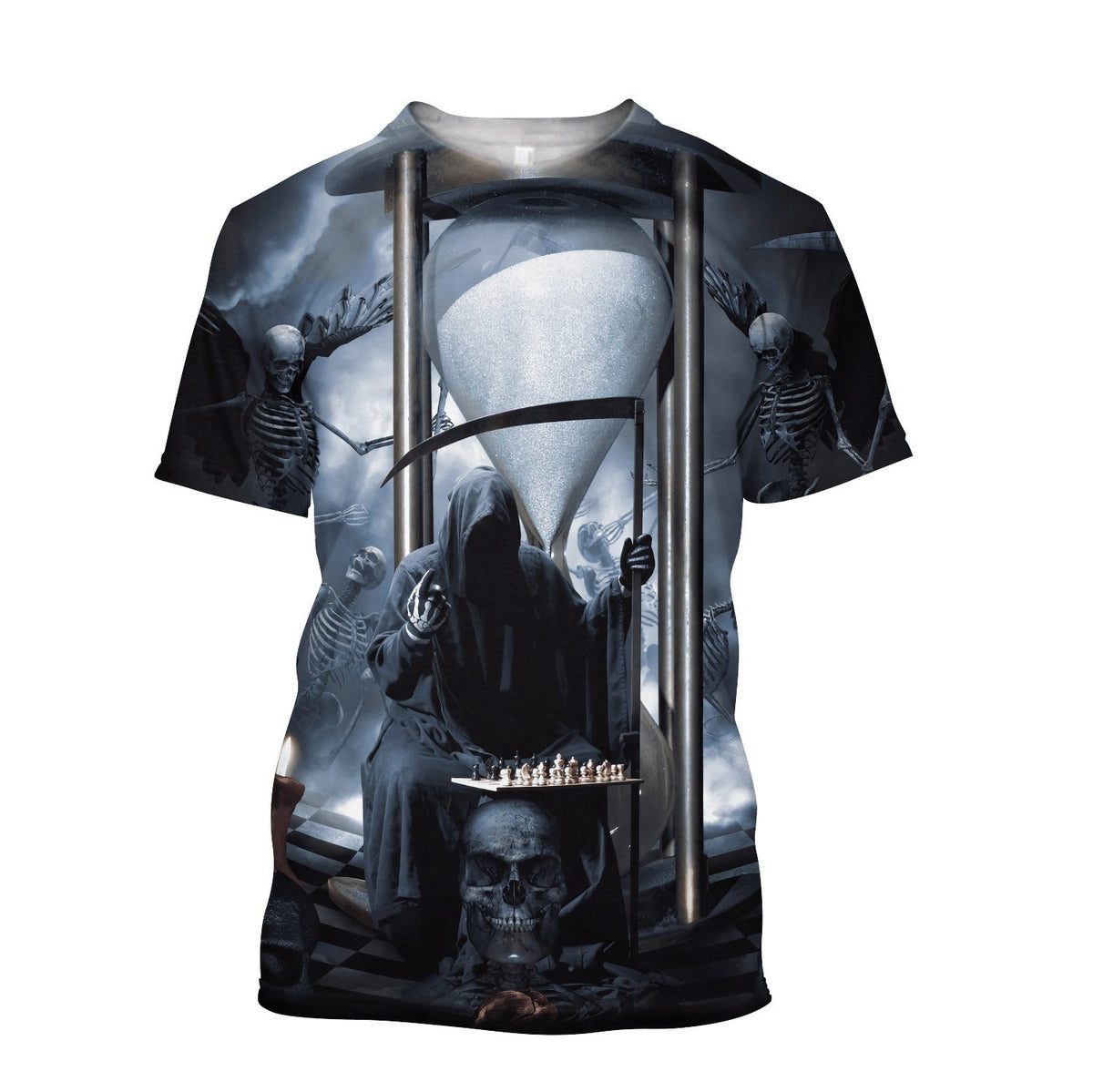 Premium Skull 3D All Over Printed Unisex Shirts