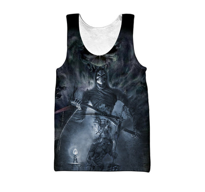 Premium Skull 3D All Over Printed Unisex Shirts