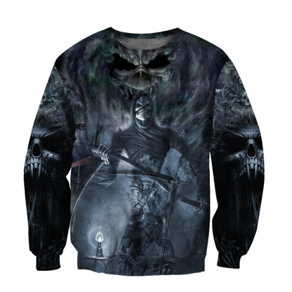 Premium Skull 3D All Over Printed Unisex Shirts