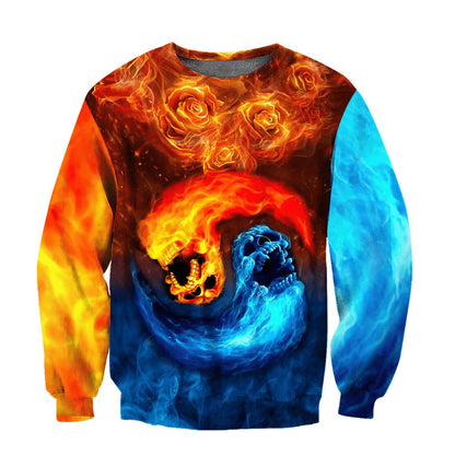 Premium Skull 3D All Over Printed Unisex Shirts