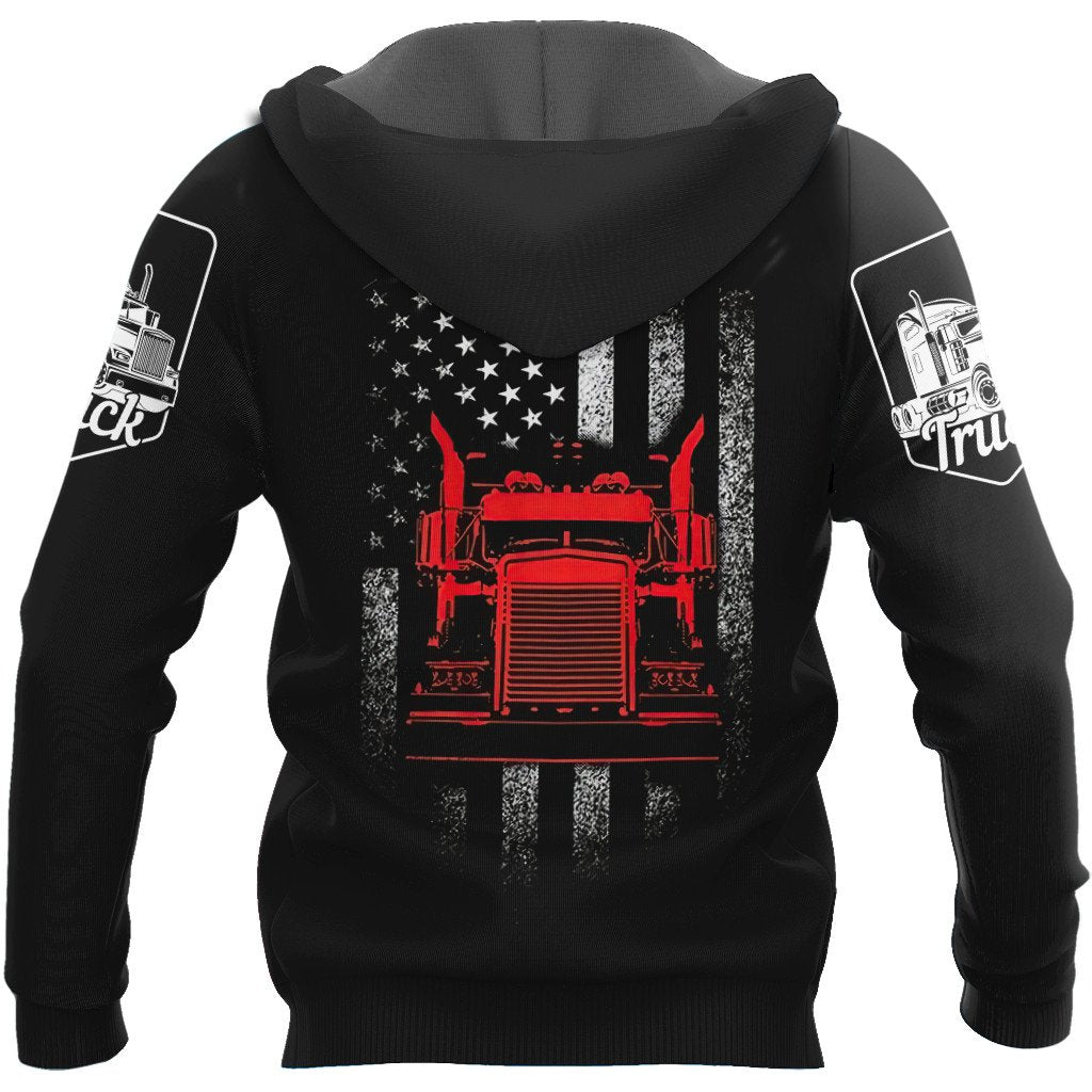 Trucker 3D All Over Printed Shirts For Men and Women