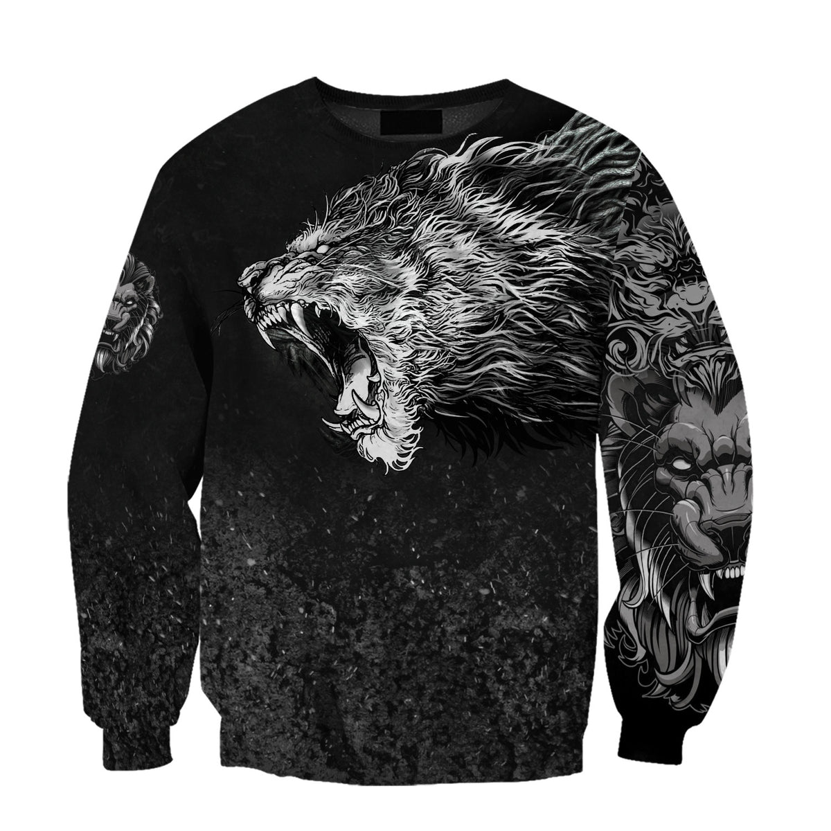 King Lion Tattoo 3D Over Printed Unisex Shirts