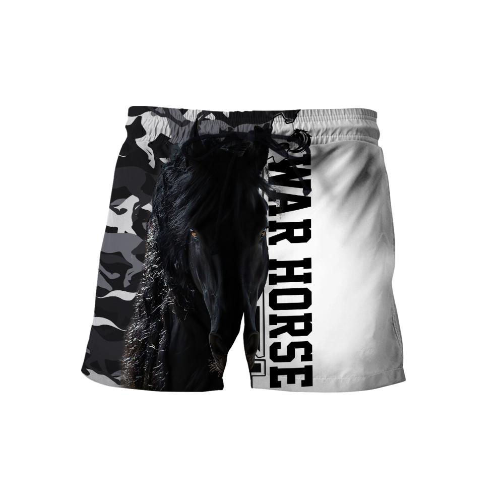 War Horse 3D All Over Printed Shirts For Men and Women