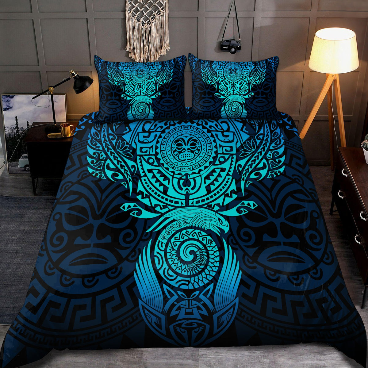 New Zealand Maori Culture Bedding Set ML