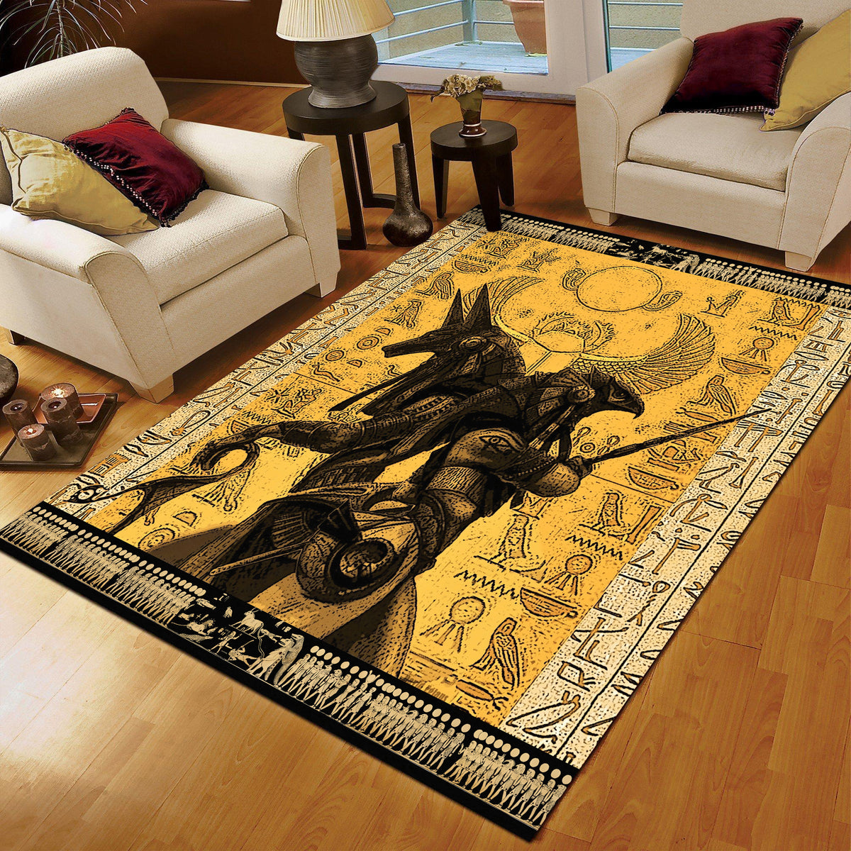 Ancient Egypt 3D All Over Printed Rug