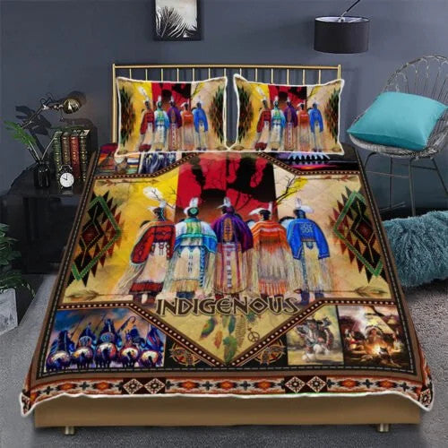 Native American Indigenous 3D All Over Printed Bedding Set