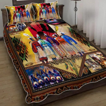 Native American Indigenous 3D All Over Printed Bedding Set